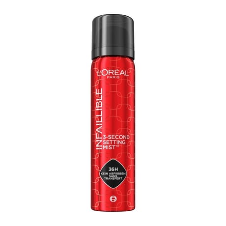 L'oréal paris infaillible 3 second spray fixateur de maquillage 75 ml