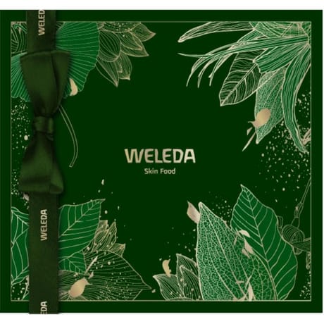 Weleda coffret skin food noel 2024 x1 gel-en-huile 75ml crème de jour 40ml