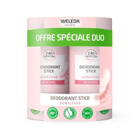 Weleda duo deodorant stick sensitive 50 g x2