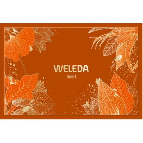 Weleda coffret sport noel 2024 x1  hma 100ml roller 75ml gel douche arnica 200ml