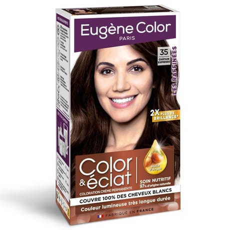 Eugène color color & éclat les raffinées coloration 35 châtain expresso