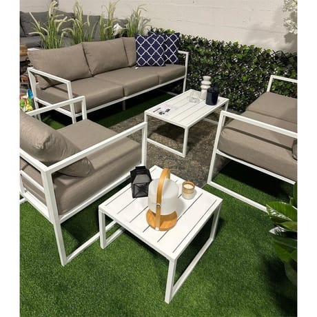 Salon de jardin guilia en acier