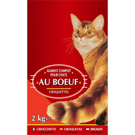 Croquettes aux viandes pour chat 2kg