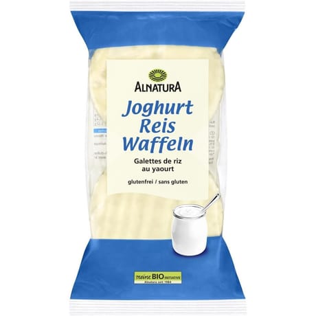Alnatura galettes de riz au yaourt nature bio 100g
