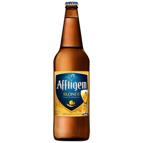 Affligem blonde bière d'abbaye bouteil 66cl 6.8°
