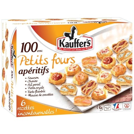 Kauffer's 100 petits fours apéritifs 1kg