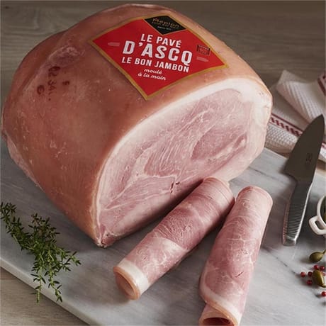 Jambon le pavé d'ascq ac blanc saveur en or