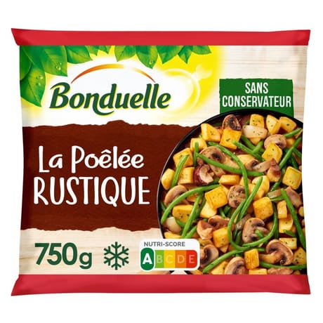 Bonduelle poêlée la rustique 750g