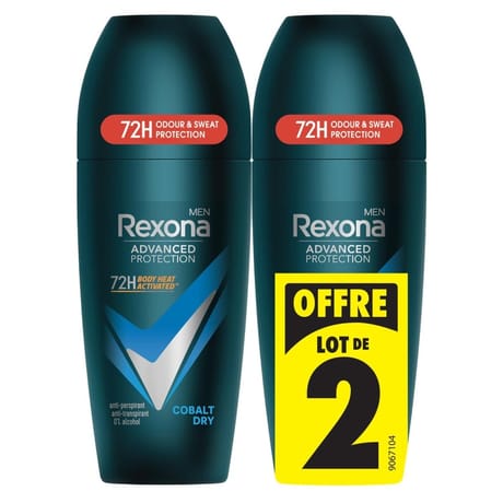 Rexona men cobalt dry 75h bille 2x50ml