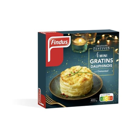 Findus mini gratins dauphinois 400g