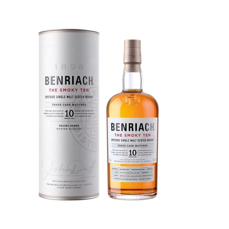 Benriach whisky 10 ans The Smoky 70cl 46%vol