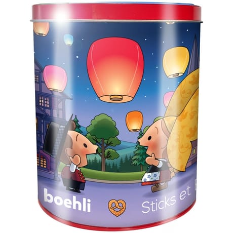 Boite collector stick et bretzel hiver avec tubo 300g
