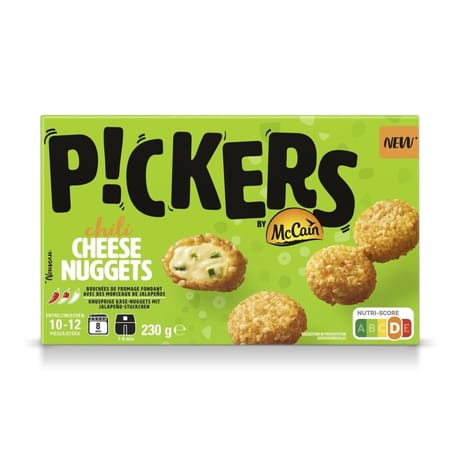Pickers by Mccain chili cheese nuggets 230g