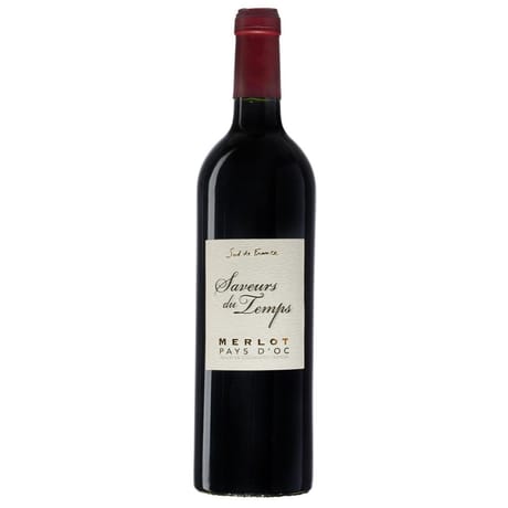IGP OC Merlot Rouge Saveurs du Temps 13,5% Vol. 75 cl