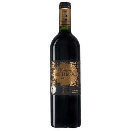 Médoc Rouge Château Pontet Barrail 14% Vol. 75 cl