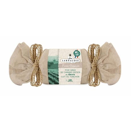 Foie gras de canard entier du gers "pures origines" cuit torchon 230g