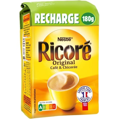 Ricoré Original - Café chicorée soluble en eco pack - 180g