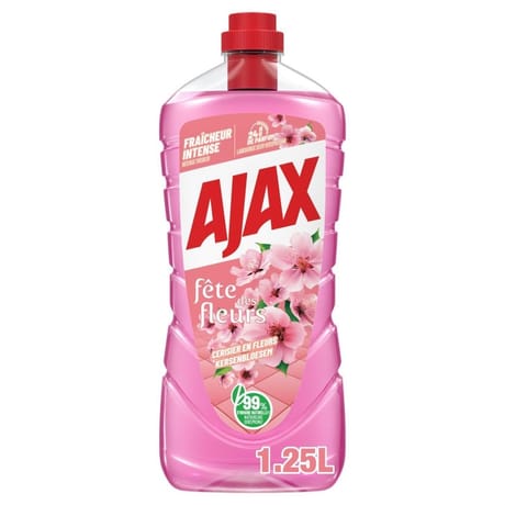 Ajax nettoyant ménager air frais cerisier 1.25l