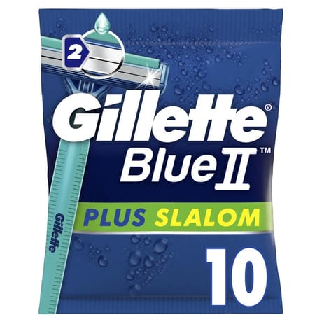 Gillette rasoir jetable blue2 plus slalom  x10