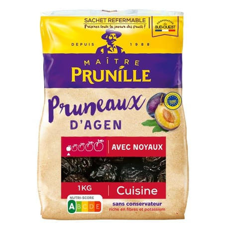 Pruneau agen calibre 55/66 1kg