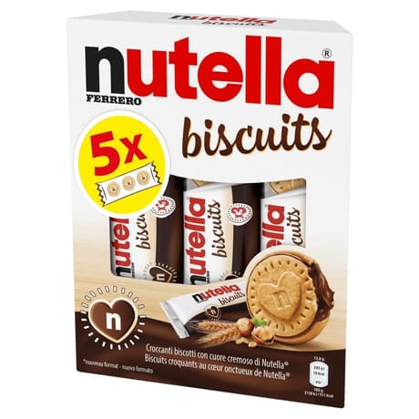 Nutella biscuits étui 5x3 207g