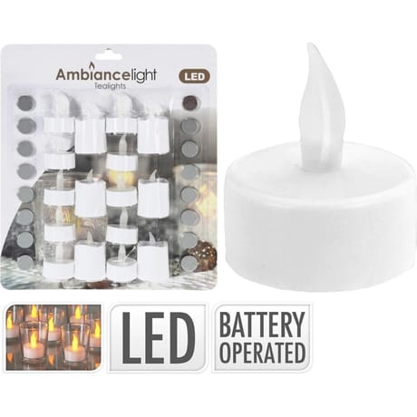 Bougies chauffe plat led x16