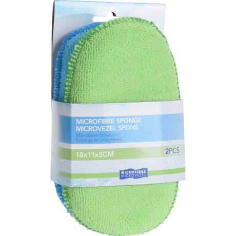 Eponges microfibre x2