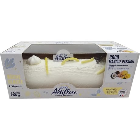 Altiflore bûche mangue passion coco 700g