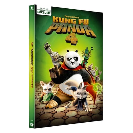 Dvd kung fu panda 4
