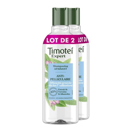 Timotei shampooing anti-pellicullaire  2x300ml