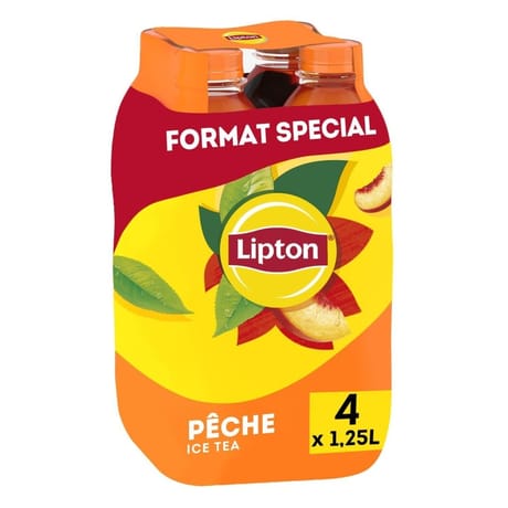 Lipton peche 4x1.25l