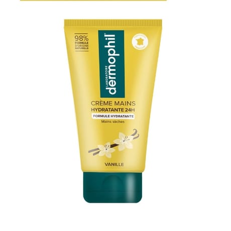 Dermophil crème mains hydratante vanille 75ml