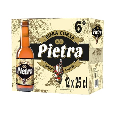 Pietra brewery 12x25cl 6.0%vol