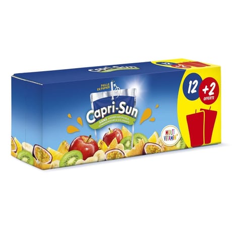 Capri sun multivitamines 12x20cl+2 offertes