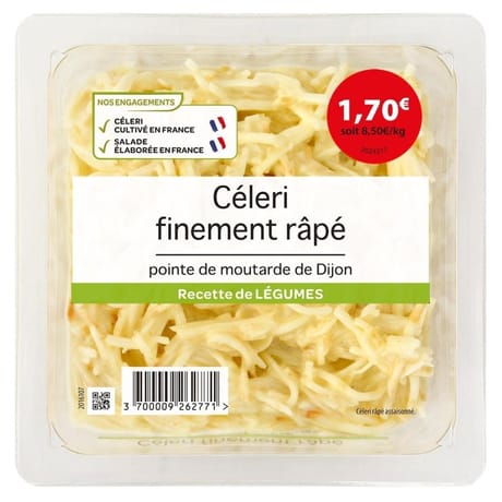 Céleri râpé à la moutarde de Dijon, 200g