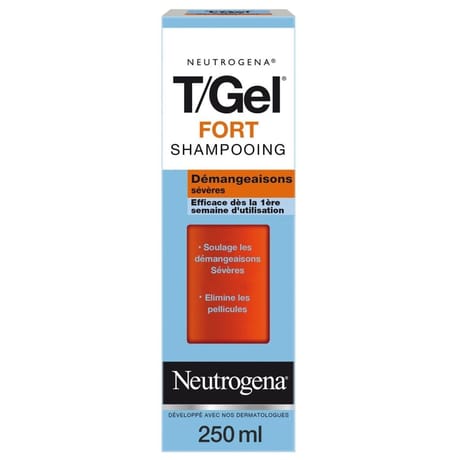 Neutrogena T-gel fort Shampoing demangeaisons severes 250ml