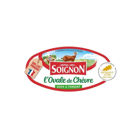 Soignon l'ovale de chèvre 160g