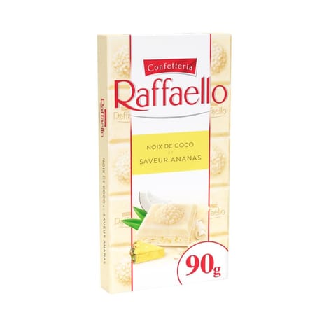 Raffaello tablette noix de coco et ananas 90g