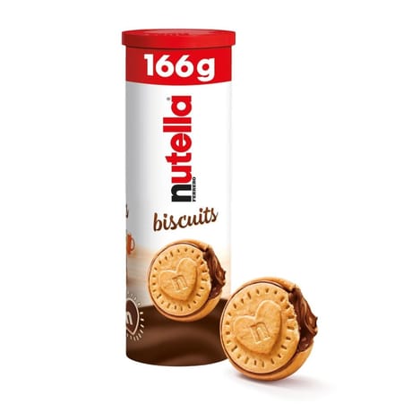 Nutella biscuits tube de 12 166g