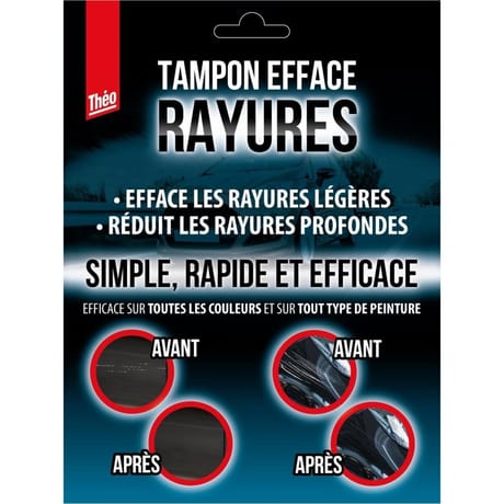 Theo tampon efface rayures