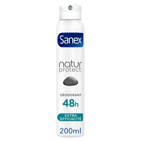 Sanex deodorant spray natur protect extra efficacite 200ml