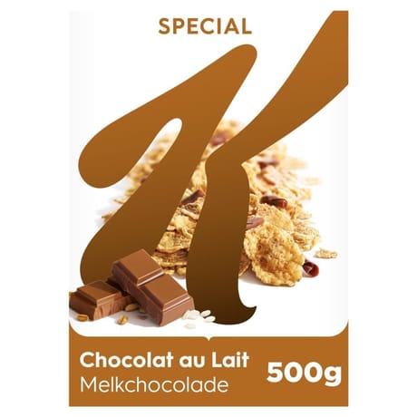 Kellogg's spécial k céréales chocolat au lait - 500g
