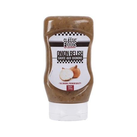 Classic foods onions relish 330g