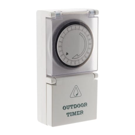 Zenitech programmateur  mécanique journalier de jardin 20g