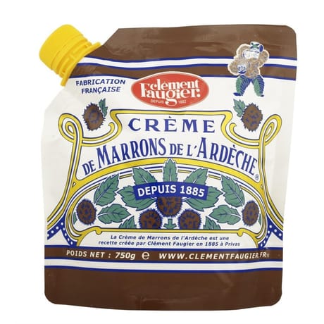 Clément Faugier crème de marrons en gourde 750g