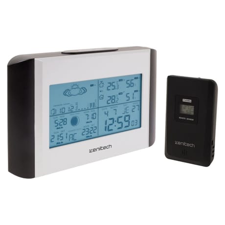Zenitech station meteo avec capteur sans fils