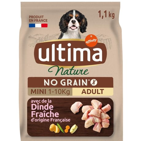 Ultima nature no grain mini adult 1.1kg