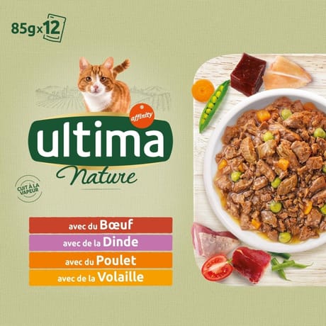 Ultima nature multipack viande 12x85g