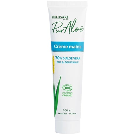 Pur'aloe crème bio aloe vera 70% 100ml