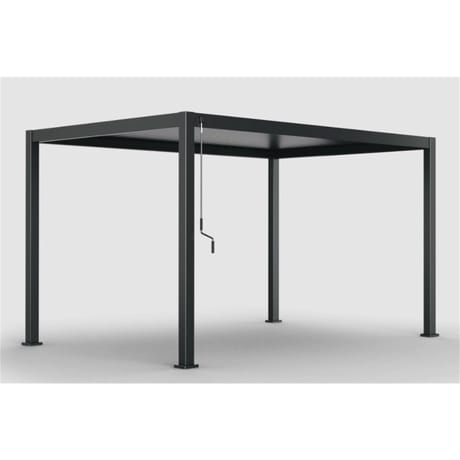 Pergola evora 4x3m graphite